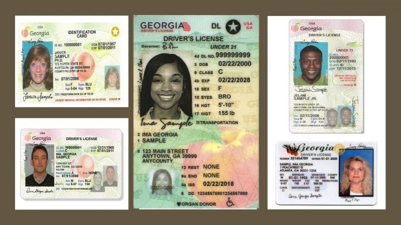 Georgia Id Card / Georgian card is certified by matercard, visa, amex